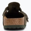 Șlapi BIRKENSTOCK Boston Suede Leather thyme 6