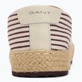 Espadrile de damă GANT Raffiaville brown/cream 6