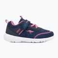 Încălțăminte pentru copii KangaROOS KY-Chummy EV dark navy/fandango pink 2
