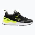 Pantofi pentru copii KangaROOS KD-Gym EV jet black/neon yellow 8