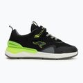 Pantofi pentru copii KangaROOS KD-Gym EV jet black/neon yellow 2