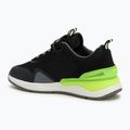 Pantofi pentru copii KangaROOS KD-Gym EV jet black/neon yellow 3