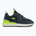 KangaROOS KD-Road pantofi pentru copii dark navy/lime 2
