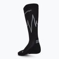Șosete compresive de alergat pentru femei CEP Heartbeat negre WP20KC3 2