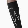 Șosete compresive de alergat pentru femei CEP Heartbeat negre WP20KC3 8