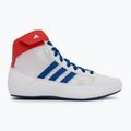 Încălțăminte de wrestling pentru copii adidas Havoc white blue red 2