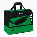 Geantă de antrenament ERIMA Six Wings Sports Bag With Bottom Compartment 35 l emerald/black
