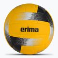 Minge de volei ERIMA Hybrid Volleyball yellow/black/silver