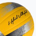 Minge de volei ERIMA Hybrid Volleyball yellow/black/silver 3