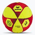 Minge de fotbal ERIMA Hybrid Indoor yellow/red mărime 4
