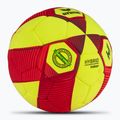 Minge de fotbal ERIMA Hybrid Indoor yellow/red mărime 4 2