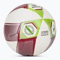 Minge de fotbal ERIMA Hybrid Training 2.0 size 4 metallic red/silver/lime 2