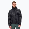 Jachetă de bărbați în jos VAUDE Batura Batura Hooded Insulation negru