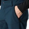 Pantaloni bărbătești softshell VAUDE Larice IV dark sea uni pentru bărbați 3