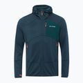 Hanorac pentru bărbați VAUDE Monviso Fleece II, de culoare verde-mare închis/verde închis 5