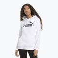 Bluză pentru femei PUMA Essentials Logo Hoodie TR puma white