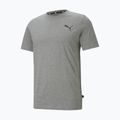 Tricou pentru bărbați PUMA Ess Small Logo Tee medium gray heather/medium gray heather/cat 4