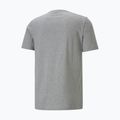 Tricou pentru bărbați PUMA Ess Small Logo Tee medium gray heather/medium gray heather/cat 5