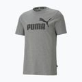 Tricou pentru bărbați PUMA Ess Logo Tee medium gray heather 4