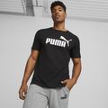 Tricou pentru bărbați PUMA Ess Logo Tee puma black 3
