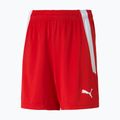 Pantaloni scurți de fotbal pentru copii PUMA Teamliga roșu 704931 01