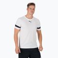 Tricou de fotbal pentru bărbați PUMA teamRISE Jersey alb 704932_04