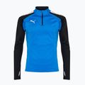 Bărbați PUMA Teamliga 1/4 Zip Top tricou de fotbal albastru 657236 02