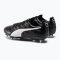 PUMA King Platinum 21 MXSG ghete de fotbal pentru bărbați negru și alb 106545 01 3
