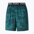Pantaloni scurți de antrenament pentru bărbați PUMA Train Off Season AOP Woven 7" verzi 52235924