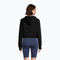 Hanorac cu glugă neagră pentru femei FILA Baalberge Cropped Hoody negru 2