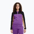 Bluză pentru femei FILA Bruckberg Track black royal purple iced coffe