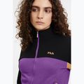 Bluză pentru femei FILA Bruckberg Track black royal purple iced coffe 4