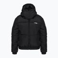 Geacă cu puf pentru femei FILA Buchen Cropped Puffer black