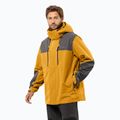 Geacă 3în1 pentru bărbați Jack Wolfskin Jasper 2L curry