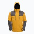 Geacă 3în1 pentru bărbați Jack Wolfskin Jasper 2L curry 8