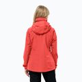 Jachetă de ploaie pentru femei  Jack Wolfskin Stormy Point 2L vibrant red 2