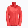 Jachetă de ploaie pentru femei  Jack Wolfskin Stormy Point 2L vibrant red 7