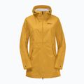 Palton de ploaie pentru femei Jack Wolfskin Dakar Parka curry 6