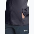 Hanorac pentru femei Jack Wolfskin Baiselberg Hooded FZ graphite 6