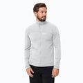 Bluză de antrenamnet pentru bărbați Jack Wolfskin Prelight FZ cool grey