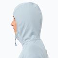 Bluză polar pentru femei Jack Wolfskin Kolbenberg Hooded Fz soft blue 3