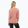 Longsleeve de trekking pentru femei Jack Wolfskin Crosstrail 3/4 rose dawn 2