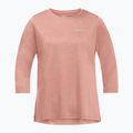 Longsleeve de trekking pentru femei Jack Wolfskin Crosstrail 3/4 rose dawn 3