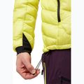 Geacă de puf pentru bărbați Jack Wolfskin Alpspitze Down Hoody firefly 5