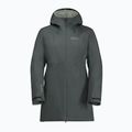Geacă de ploaie pentru femei Jack Wolfskin Heidelstein Ins slate green 6