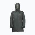 Geacă de ploaie pentru femei Jack Wolfskin Heidelstein Ins slate green 7