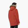 Geacă cu puf pentru bărbați Jack Wolfskin Glacier Canyon Parka intense rust 2