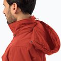 Geacă cu puf pentru bărbați Jack Wolfskin Glacier Canyon Parka intense rust 4