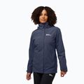 Hanorac pentru femei Jack Wolfskin Rotwand 3In1 graphite