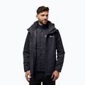 Geacă 3în1 pentru bărbați Jack Wolfskin Romberg 3In1 phantom